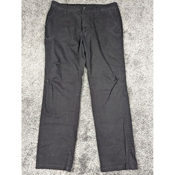 Other - Bylt Pants‎ Mens Large Black Classic Chino Pant Stretch Golf Work Active 34x29